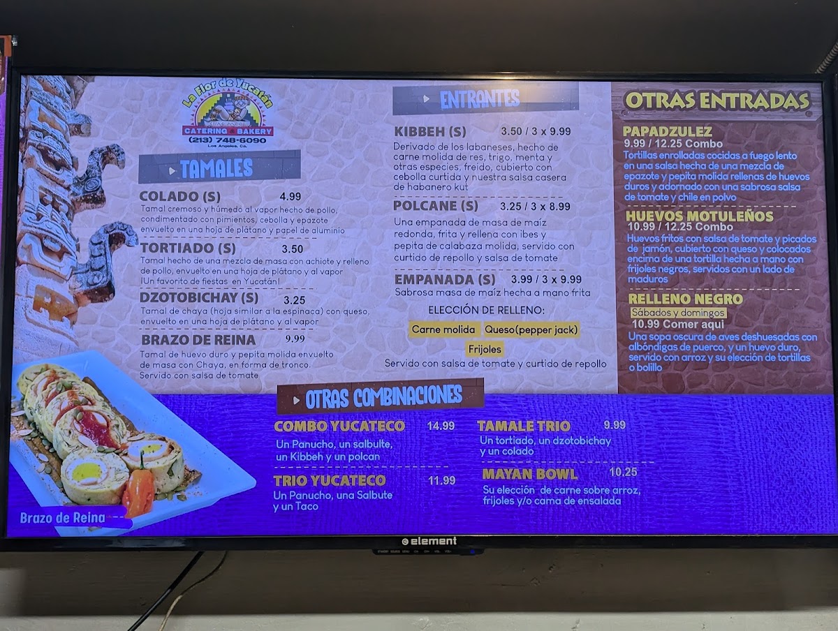 La Flor De Yucatan Bakery Menu - Image 2