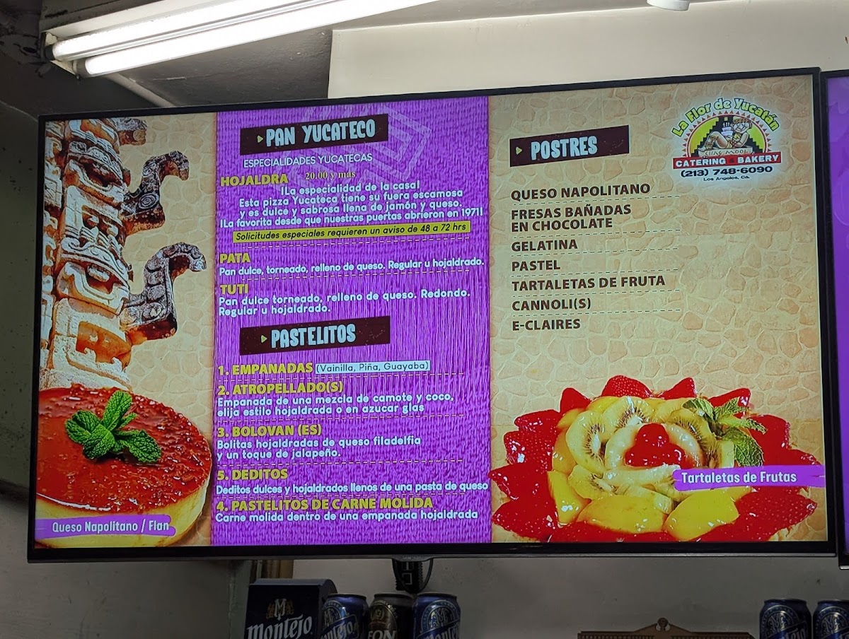 La Flor De Yucatan Bakery Menu - Image 4
