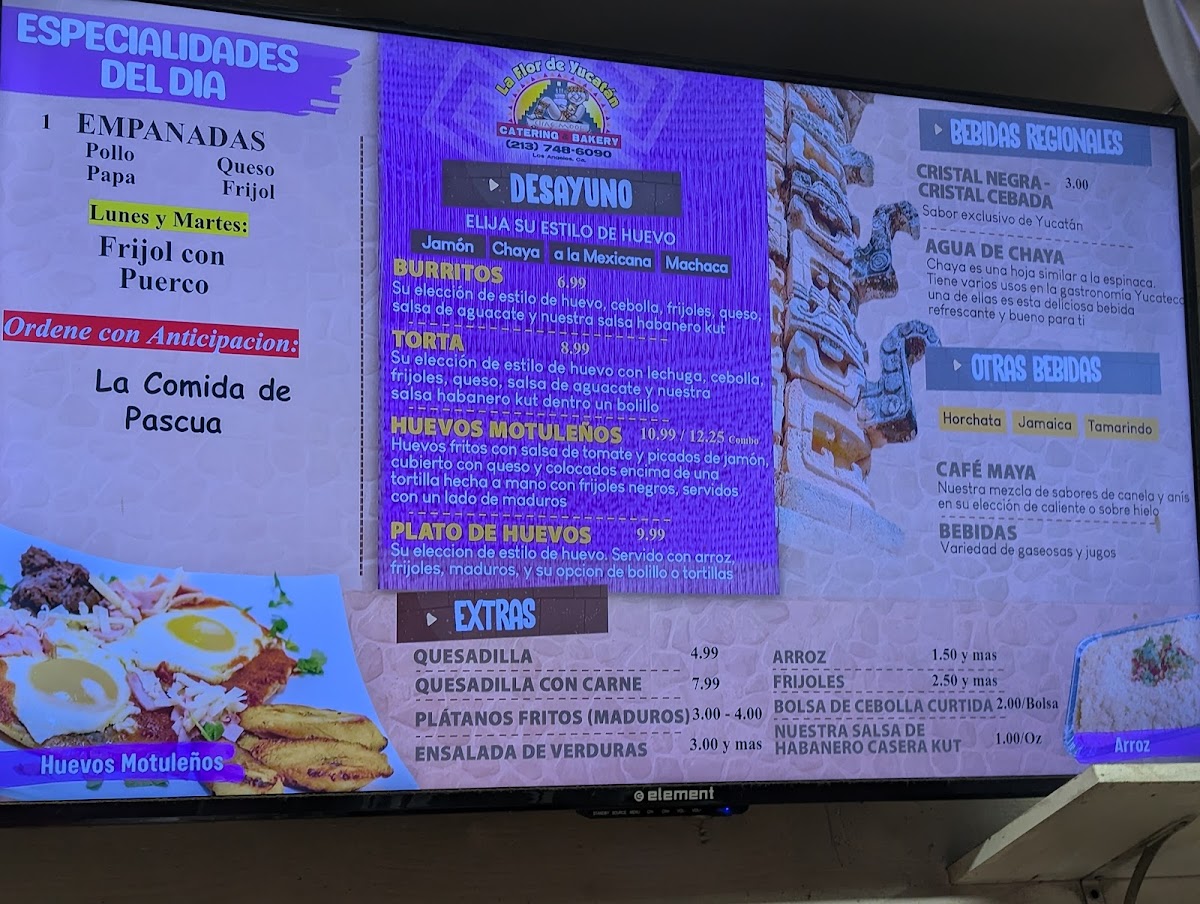 La Flor De Yucatan Bakery Menu - Image 5